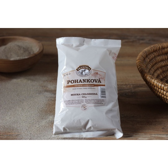 Pohanková CELOZRNNÁ MOUKA - 500g